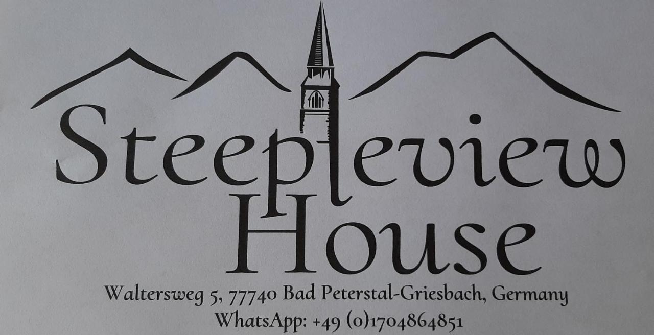 Steepleview House, Renchtalblick Apartment - Cozy & Serene Apartment For 2 Bad Peterstal-Griesbach Zewnętrze zdjęcie